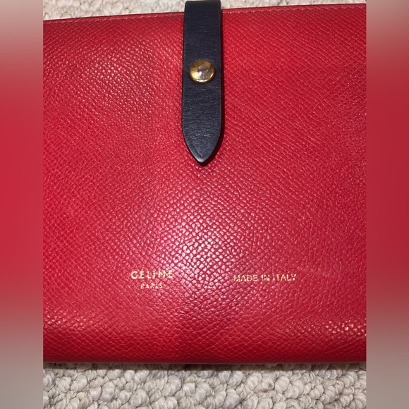 Celine large strap bifold wallet collection by Phoebe Philo - Picture 2 of 5